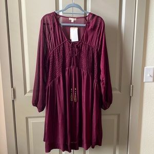 Super cute NWT Boho style midi!